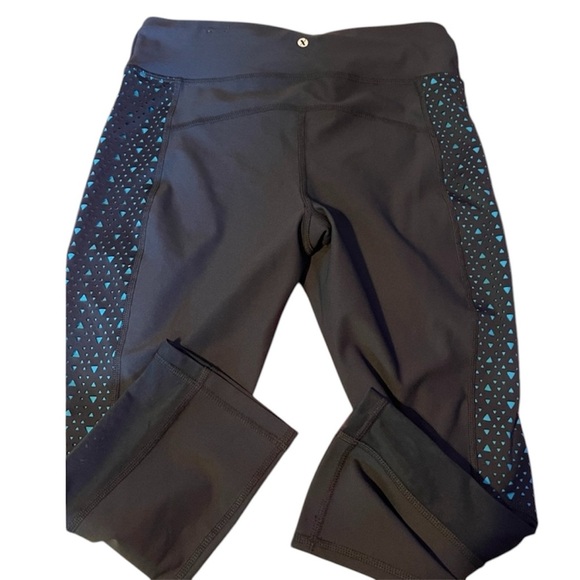 Xersion leggings and tank top set super cute EUC blue set - Picture 5 of 5